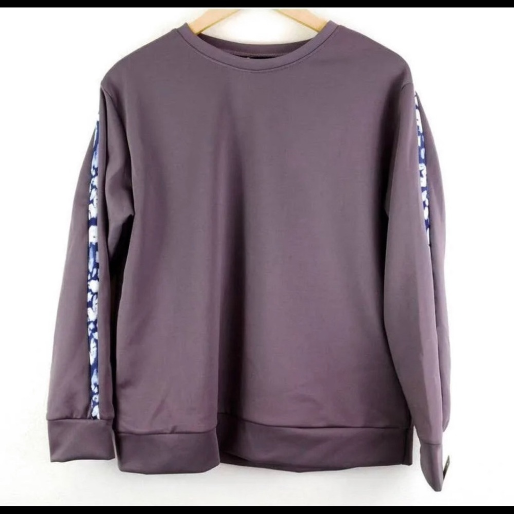 Nicole Miller Sport cuba Striped Sweatshirt